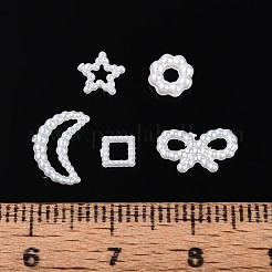 ABS Plastic Imitation Pearl Beads&nbsp;OACR-T030-17M