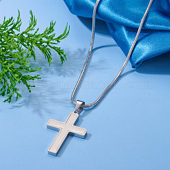 1Pc Brushed 304 Stainless Steel Pendants&nbsp;STAS-TADJ0001-07P