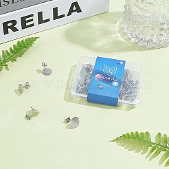 304 Stainless Steel Stud Earring Findings&nbsp;STAS-UN0016-05B-P
