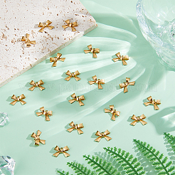 24Pcs Ion Plating(IP) 304 Stainless Steel Charms&nbsp;STAS-DC0016-83