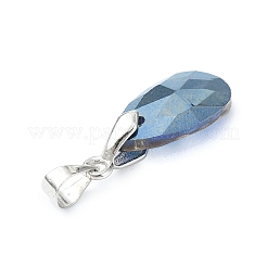 Electroplated Glass Pendants&nbsp;PALLOY-JF03062