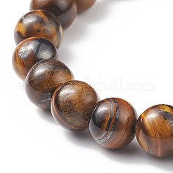 Natural Tiger Eye Stretch Bracelet&nbsp;BJEW-JB08748-03