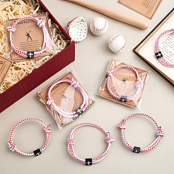Alloy & Polyester Cord Bracelets for Women Men&nbsp;BJEW-WH0041-54