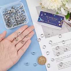 120Pcs 4 Styles 304 Stainless Steel Quick Link Connectors&nbsp;STAS-SC0005-53