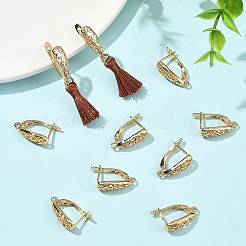 SHEGRACE Brass Hoop Earring Findings&nbsp;XGRQ79390-938G
