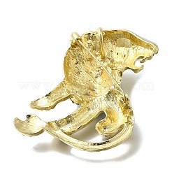 Lion Rhinestones Pins&nbsp;JEWB-M051-04G