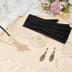 1Bag Alloy & Polyester & Plastic Pearl Party Costume Accessory Set&nbsp;AJEW-CL0006-09