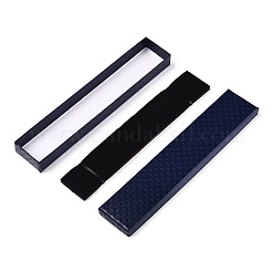Rhombus Textured Cardboard Jewelry Necklace Boxes&nbsp;CBOX-T006-03B