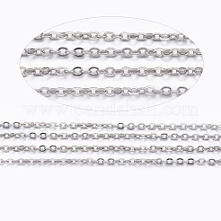 Tarnish Resistant 304 Stainless Steel Cable Chains&nbsp;CHS-E004-01P