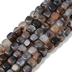 Natural Dragon Veins Agate Beads Strands&nbsp;G-G177-E16-01