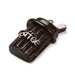 Opaque Resin Pendants&nbsp;RESI-G131-02B
