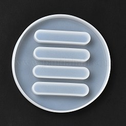 DIY Flat Round Coaster Display Stand Silicone Molds&nbsp;DIY-E052-02