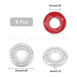 8Pcs Zinc Alloy Car Inner Door Lock Pull Cover&nbsp;FIND-CA0004-97