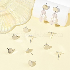 SHEGRACE Brass Stud Earring Findings&nbsp;XGRQ64217-857P