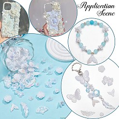 100G Plastic Pendants & Beads & Decoden Cabochons&nbsp;OHAR-SC0002-99D