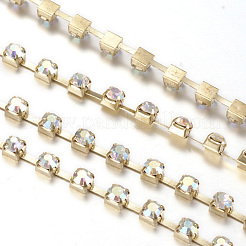 Iron Rhinestone Strass Chains&nbsp;CHC-T002-SS6-02C-1
