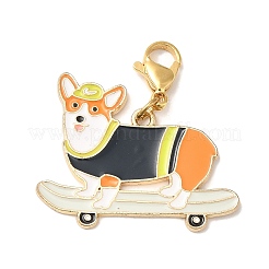 Alloy Enamel Pendant Decorations&nbsp;FIND-XCP0002-63