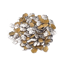 Brass Hotfix Skull Studs&nbsp;KK-WH0033-85S