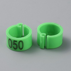 Plastic Poultry Leg Identification Bands&nbsp;AJEW-WH0415-99E