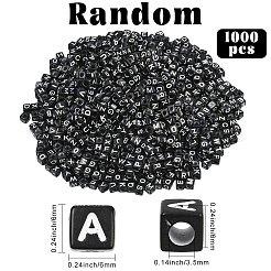 1000Pcs Opaque Acrylic Beads&nbsp;MACR-SC0002-43A
