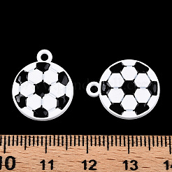 Baking Paint Alloy Pendants&nbsp;ENAM-S119-023A