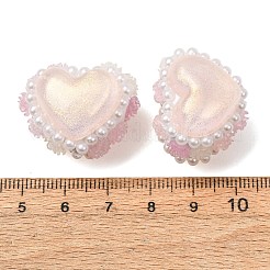 Rwsin & ABS Imitation Pearl & Polymer Clay Beads&nbsp;RE-CBA1913-01B