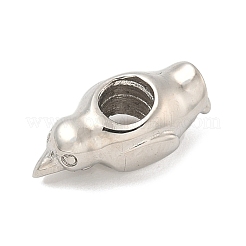 304 Stainless Steel European Beads&nbsp;STAS-S183-04D-P