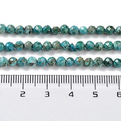 Natural Chrysocolla Beads Strands&nbsp;G-P514-A03-03