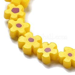 Handmade Millefiori Lampwork Beads Strands&nbsp;LAMP-F035-09L