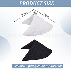 4 Pairs 2 Colors Cotton Shoulder Pad&nbsp;FIND-FG0004-21