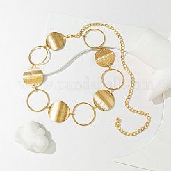 Alloy Disc Ring Link Chain Waist Belly Chains for Women&nbsp;FS-WG85C7A-01