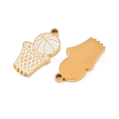 304 Stainless Steel Enamel Pendants&nbsp;STAS-Z190-07G-04