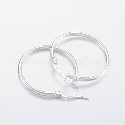 304 Stainless Steel Hoop Earrings&nbsp;EJEW-H327-01D