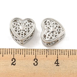 Valentine's Day Rack Plating Alloy European Beads&nbsp;FIND-B034-24P