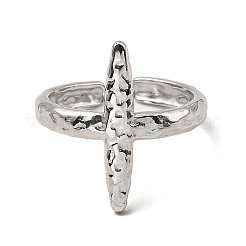 Non-Tarnish 304 Stainless Steel Open Cuff Rings&nbsp;RJEW-Z018-22P