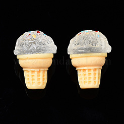Spray Painted Resin Cabochons&nbsp;CRES-Q215-022A