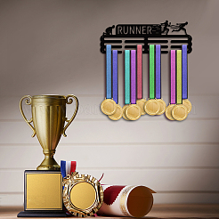 Fashion Iron Medal Hanger Holder Display Wall Rack&nbsp;ODIS-WH0021-401
