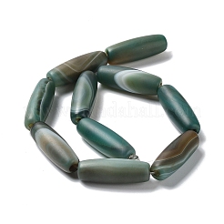 Natural Striped Agate/Banded Agate Beads Strands&nbsp;TDZI-O003-36C