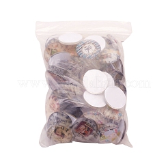 Printed Picture Glass Cabochons&nbsp;GGLA-YW0001-01B