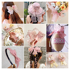 15 Yards 3 Styles Flat Organza Ribbons&nbsp;OCOR-TA0001-58A