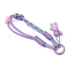 6Pcs Polyester & Spandex Parachute Cord Pendant Decorations&nbsp;HJEW-JM03797