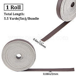 5M Flat Imitation Leather Cord&nbsp;LC-GF0001-05A-02