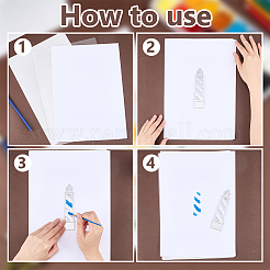 3Pcs PVC Writing Pads&nbsp;AJEW-NB0009-76