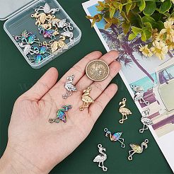 24Pcs 3 Colors 304 Stainless Steel Pendants&nbsp;STAS-CA0001-63