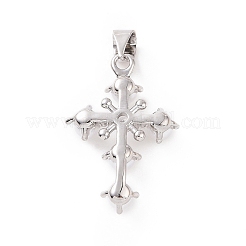 Brass Micro Pave Cubic Zirconia Pendants&nbsp;KK-G460-05P