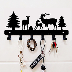 Iron Wall Mounted Hook Hangers&nbsp;HJEW-WH0018-021