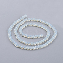 Imitation Jade Glass Beads Strands&nbsp;EGLA-J149-C-6mm-NC03