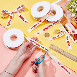 3 Rolls 3 Styles Polyester Ribbons&nbsp;SRIB-AR0001-24
