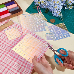 4Pcs 4 Styles Acrylic Sewing Patchwork Ruler&nbsp;DIY-DR0002-39