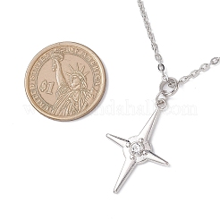 Star Alloy Rhinestone Earring & Necklaces Sets for Women&nbsp;SJEW-JS01359